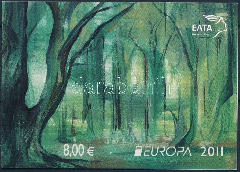 Europa CEPT: Forest stamp-booklet, Europa CEPT: Erdő bélyegfüzet