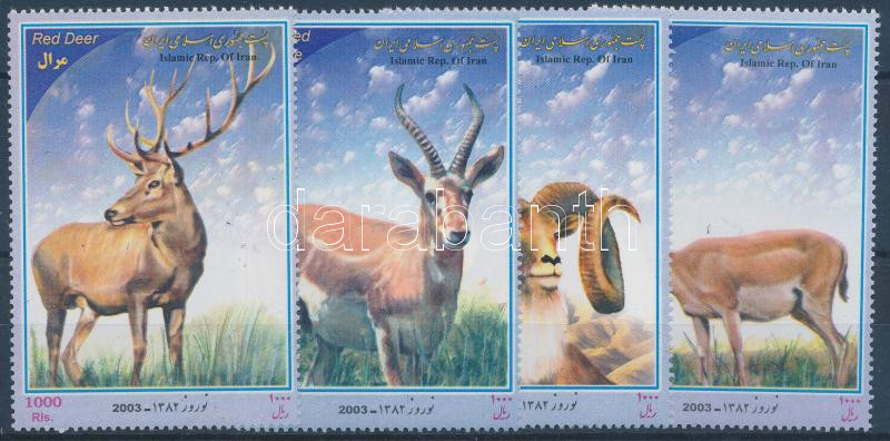 Iranian New Year: Wild Ungulate set, Iráni újév: Patás vadak sor