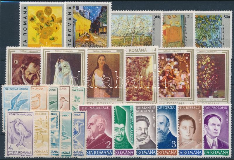 1990-1991 27 klf bélyeg, közte sorok, 1990-1991 27 stamps
