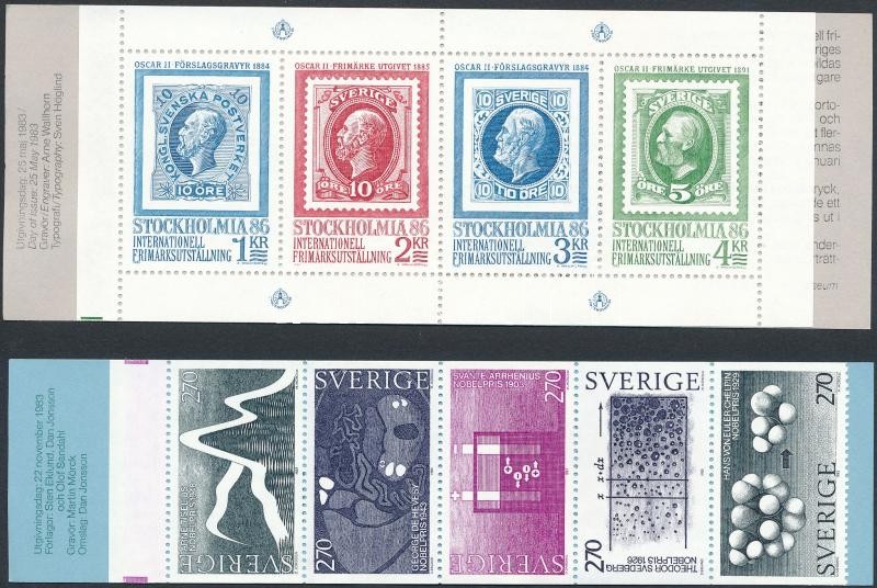2 db klf bélyegfüzet, 2 stamp-booklets