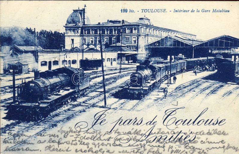 Toulouse, Gare Matabiau / Railway station, locomotives