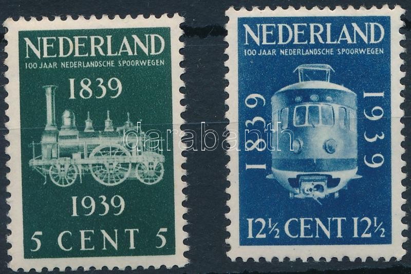 100 éves a holland vasút sor, Centenary of Dutch railway set