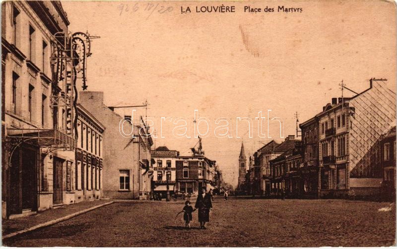 La Louviere, Place des Martyrs / square