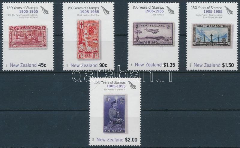 150 éves az új zélandi bélyeg (II) sor, New Zealand stamps (II) set