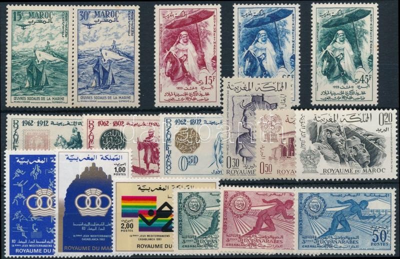 1954-1983 17 stamps, 1954-1983 17 klf bélyeg