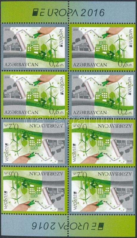 Europa CEPT, Környezettudatosság bélyegfüzet, Europa CEPT, Environmental Awareness stamp booklet