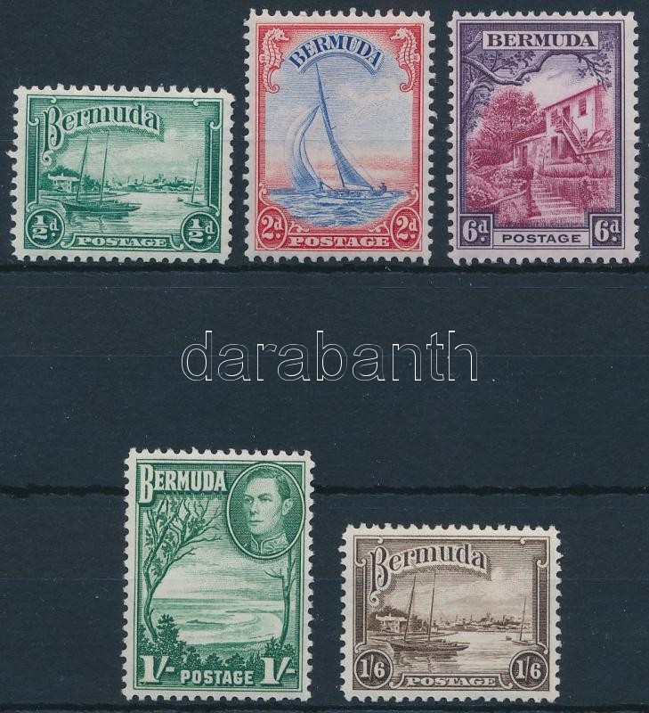 Forgalmi 5 érték, Definitive 5 stamps