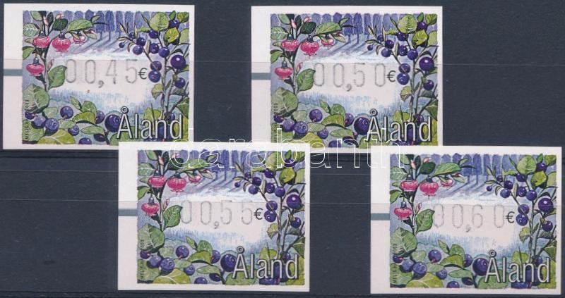 4 db Automata bélyeg, 4 Automatic stamps