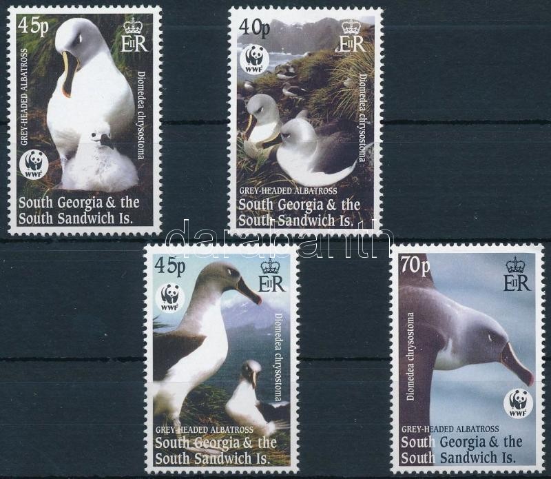 WWF: Grey-headed albatross set, WWF: Szürkefejű albatrosz sor