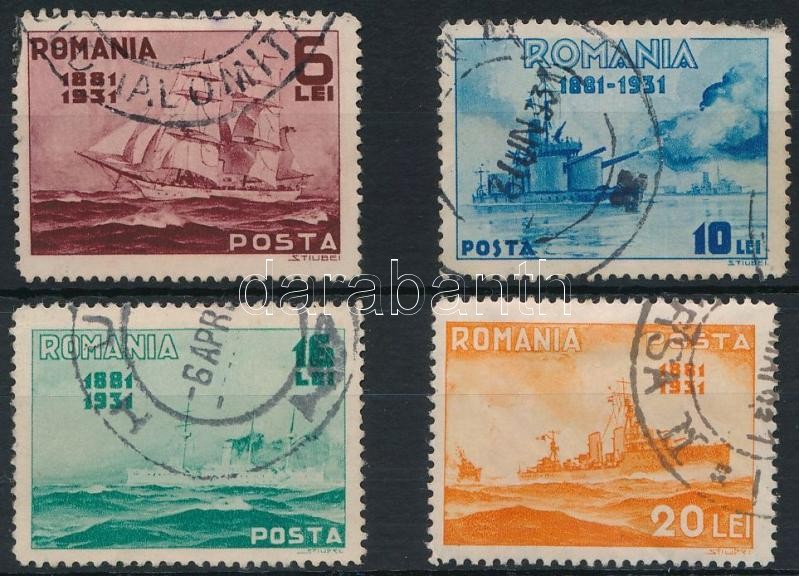 50 éves a román Flotta sor, 50th anniversary of Romanian Fleet set