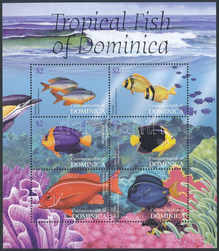 Fish minisheet, Halak kisív