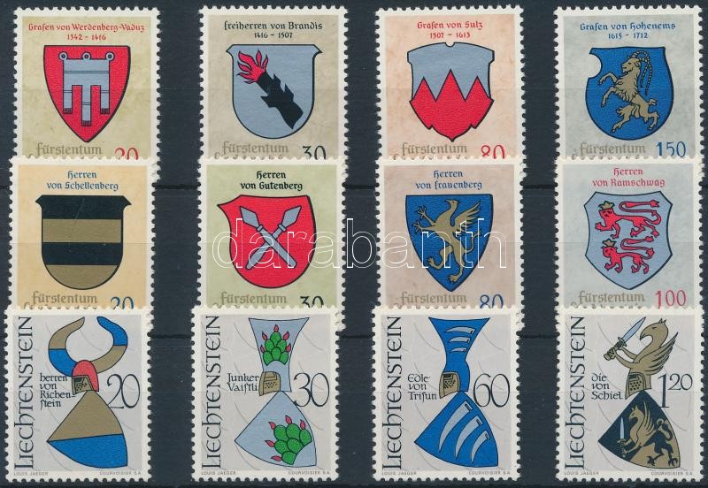 1964-1966 Coat of arms (I-III.) sets, 1964-1966 Címerek (I-III.) sorok