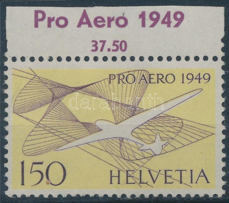 Pro Aero margin stamp, Pro Aero ívszéli bélyeg