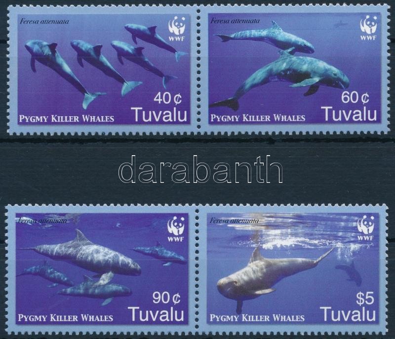 WWF: Törpe kardszárnyú delfinek sor párokban, WWF Pygmy killer whales set in pairs