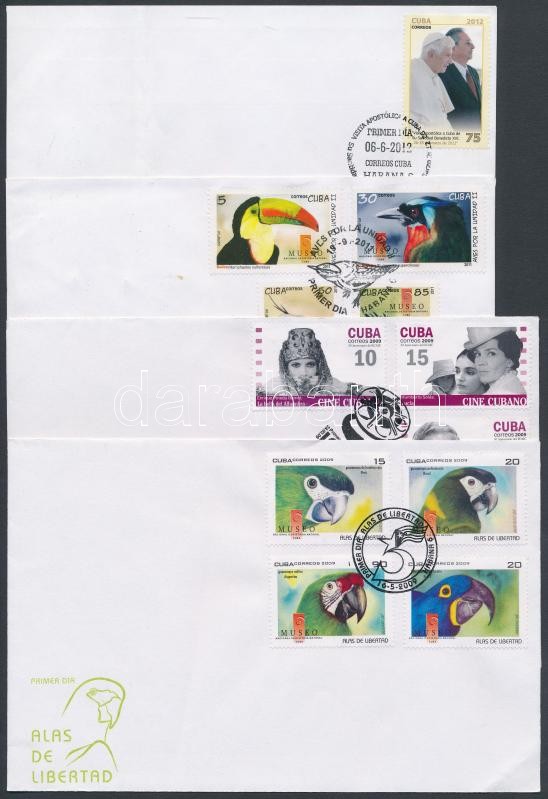 2009-2012 4 diff FDC, 2009-2012 4 klf FDC
