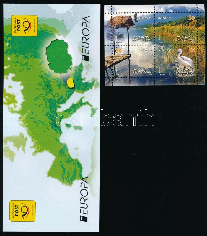 Europa CEPT, Környezettudatosság bélyegfüzet, Europa CEPT, Environmental Awareness stamp booklet