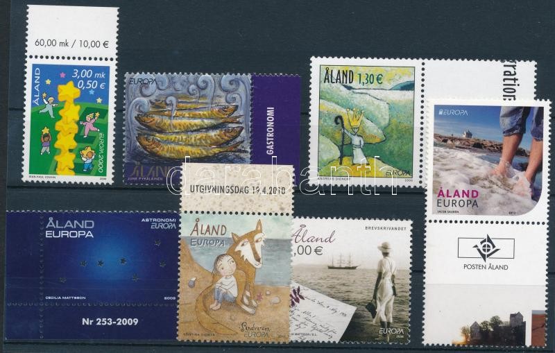 2000-2012 Europa CEPT 7 stamps, 2000-2012 Europa CEPT 7 klf bélyeg