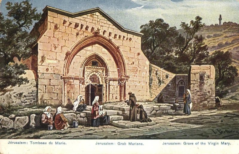Jerusalem, Grave of the Virgin Mary s: F. Perlberg