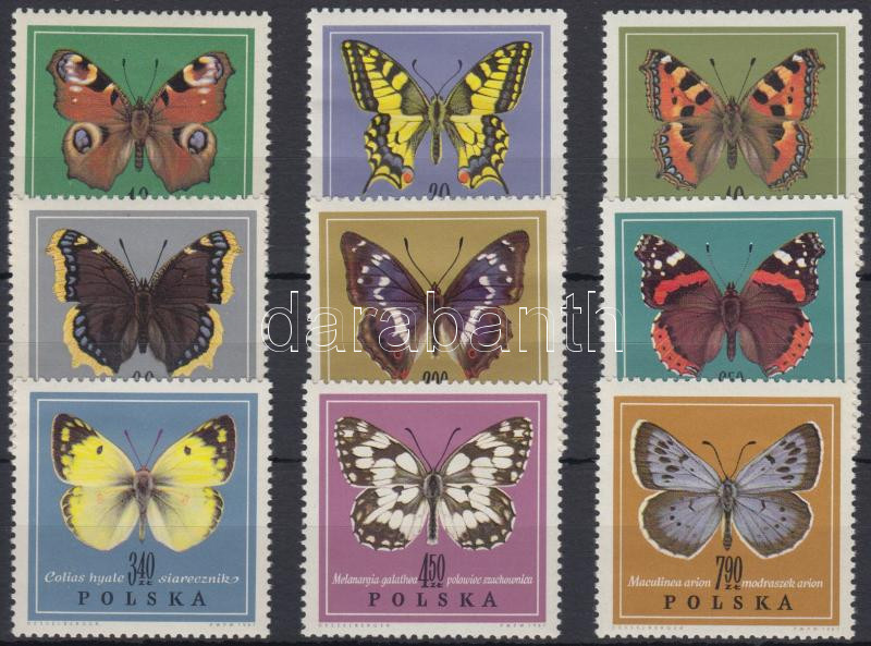 Butterfly set, Lepke sor