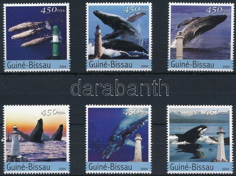 Whales and lighthouses set, Bálnák és világítótornyok sor