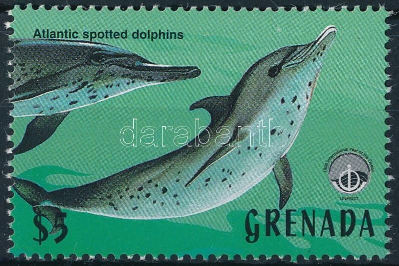 Delfin bélyeg, Dolphin stamp