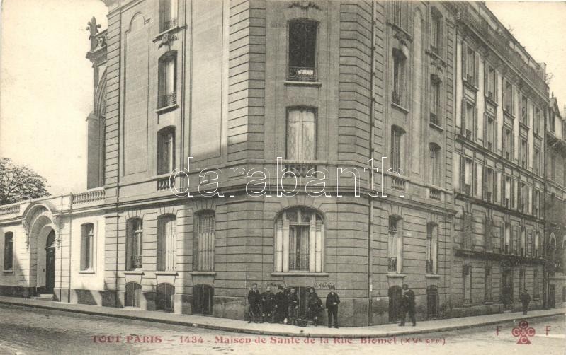 Paris, Tout-Paris; Maison de Sante de la Rue Blomet / health house