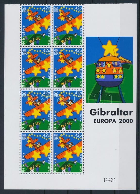 Europe minisheet, Európa kisív