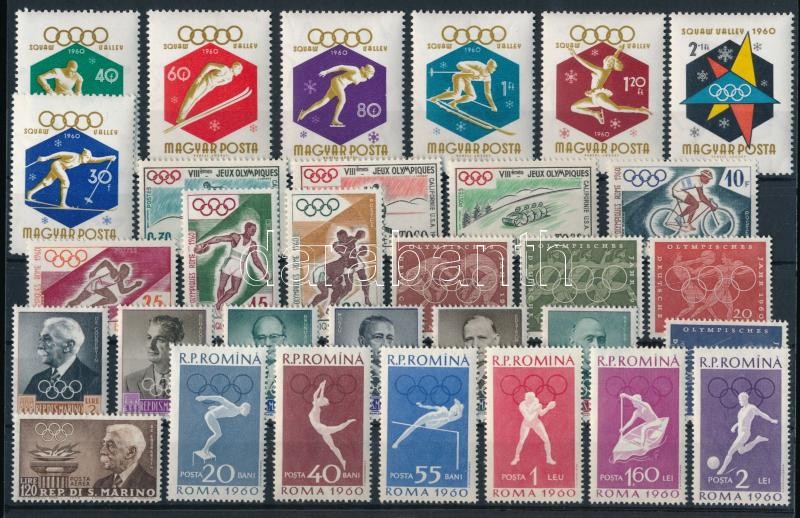 Olympics 31 stamps, Olimpia motívum 31 klf bélyeg
