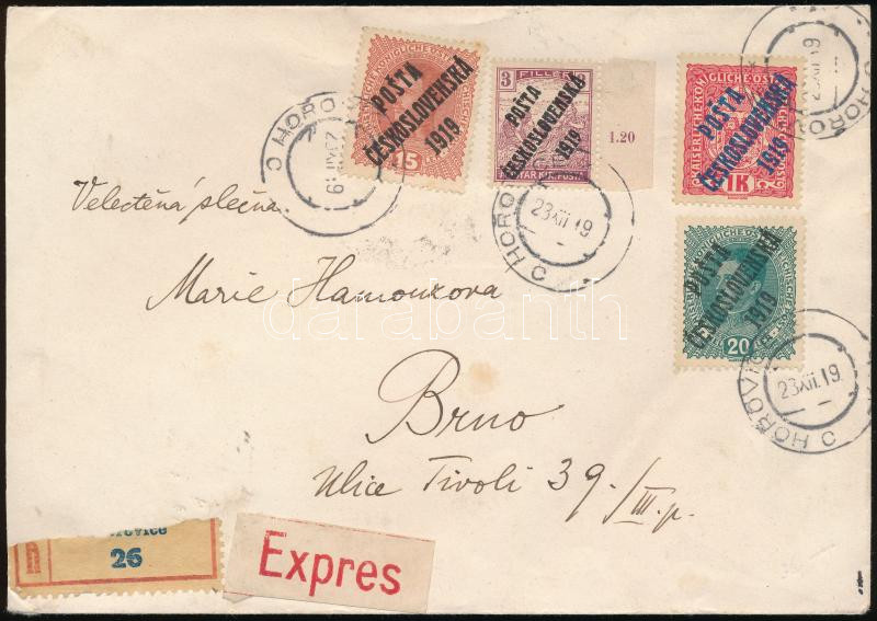 Philately and postal history Hungary - Occupation and local issues 1919 ...