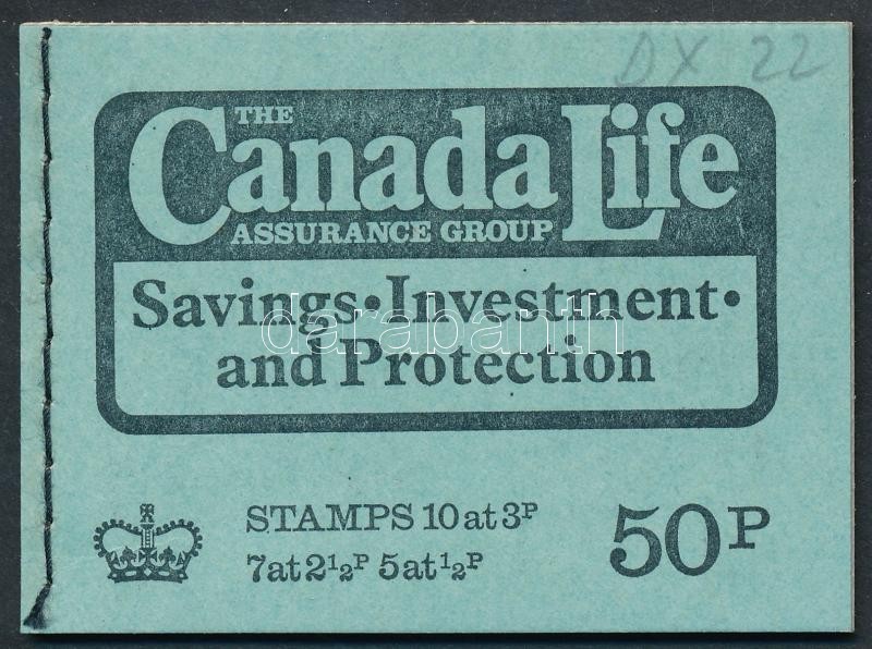 &quot;Canada Life&quot; február bélyegfüzet, &quot;Canada Life&quot; February stamp-booklet