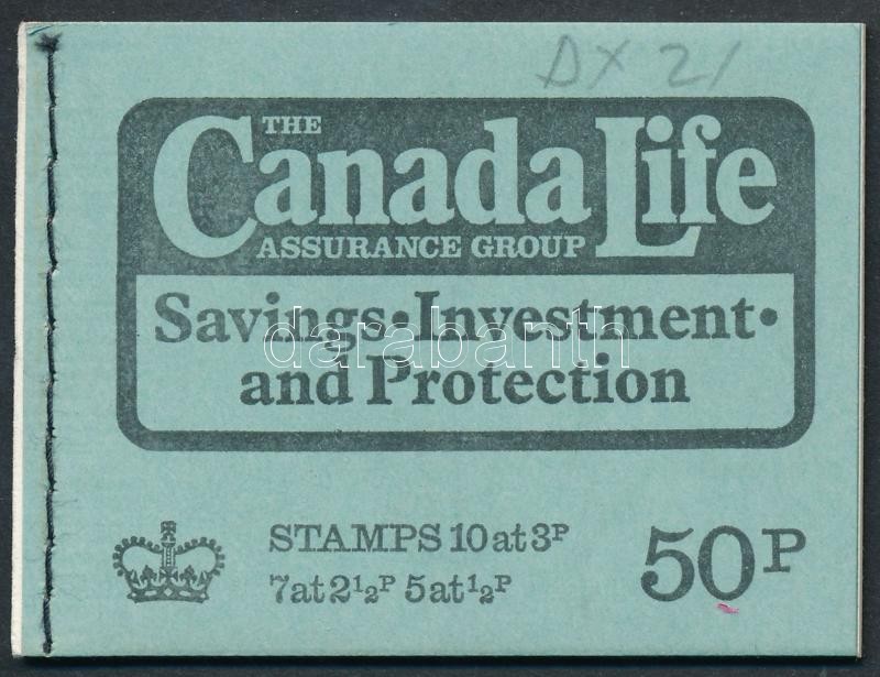 &quot;Canada Life&quot; április bélyegfüzet, &quot;Canada Life&quot; April stamp-booklet
