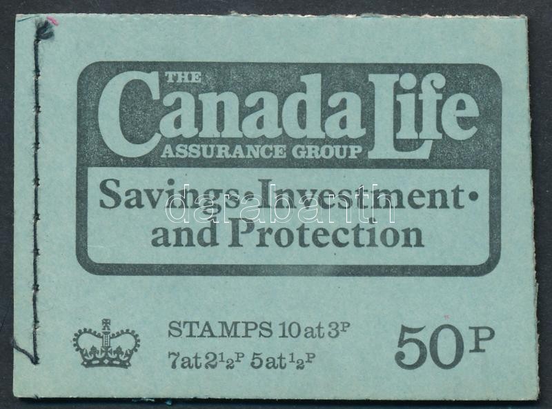 &quot;Canada Life&quot; May stamp-booklet, &quot;Canada Life&quot; május bélyegfüzet