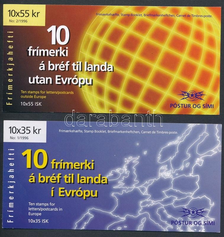 Europa CEPT: Famous women 2 stamp-booklets, Europa CEPT: Híres nők 2 klf bélyegfüzet