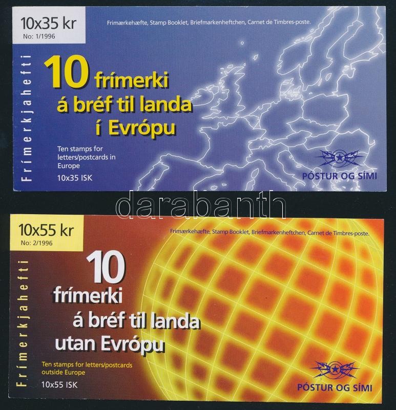 Europa CEPT: Famous Woman 2 stamp-booklets, Europa CEPT: Híres nők 2 klf bélyegfüzet