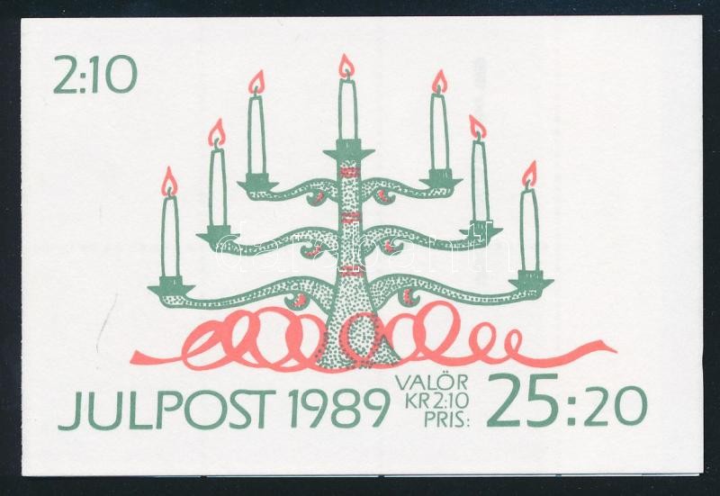 Christmas stamp-booklet, Karácsony bélyegfüzet