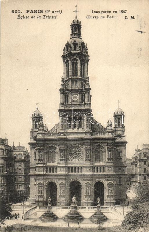 Paris, Église de la Trinité / church