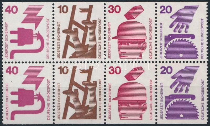 Stampbooklet sheet, Bélyegfüzetlap