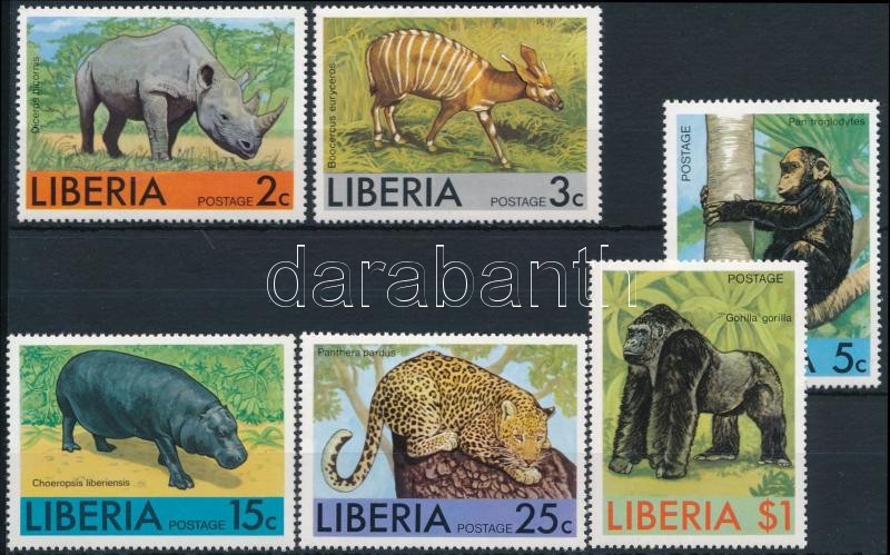African animals set, Afrikai állatok sor