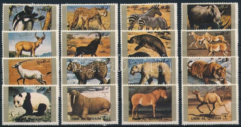 Ritka állatok kisív bélyegei, Rare animals stamps