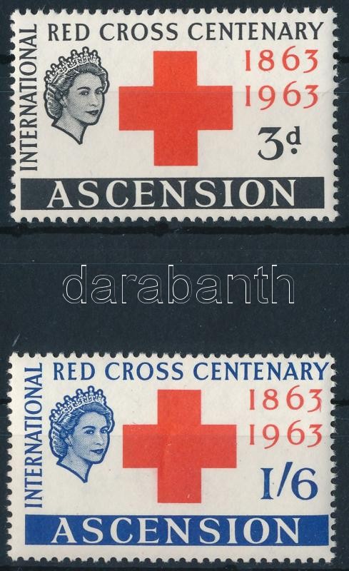 100 éves a Nemzetközi Vöröskereszt sor, International Red Cross set