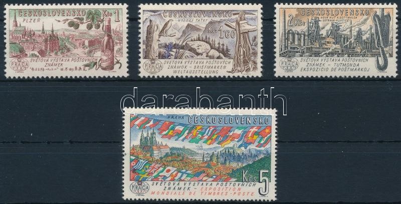 nternational Stamp Exhibition, Prague set, Nemzetközi bélyegkiállítás, Prága sor