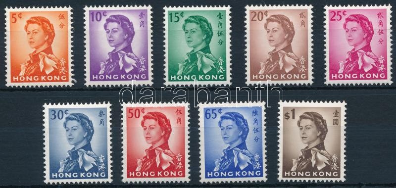 9 klf Forgalmi bélyeg, Definitive 9 stamps