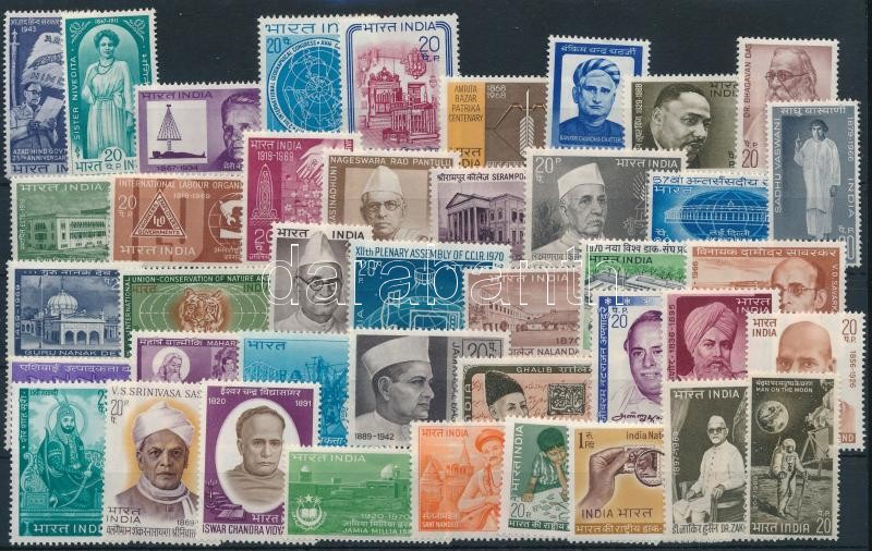 1968-1971 33 klf önálló érték, 1968-1971 33 stamps