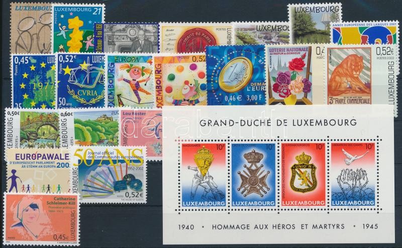1985-2003 6 set + 7 stamps, 1985-2003 6 klf sor + 7 klf önálló érték