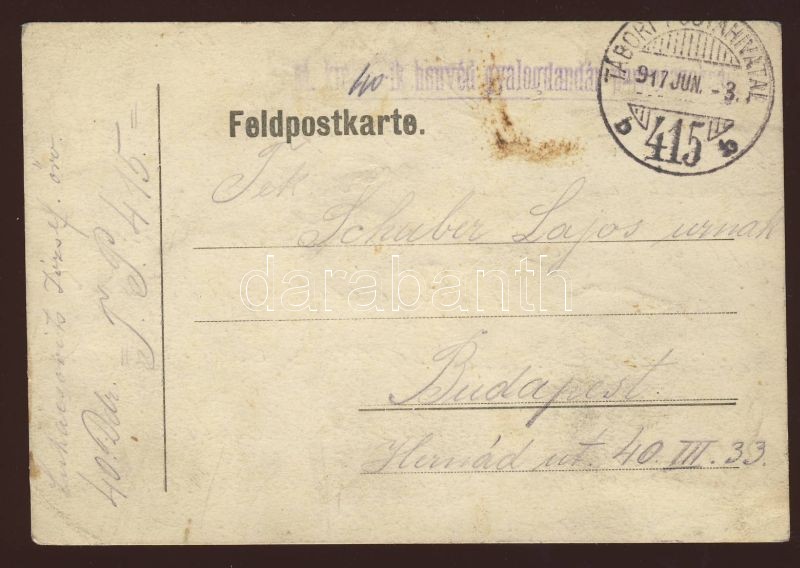 Field post card 