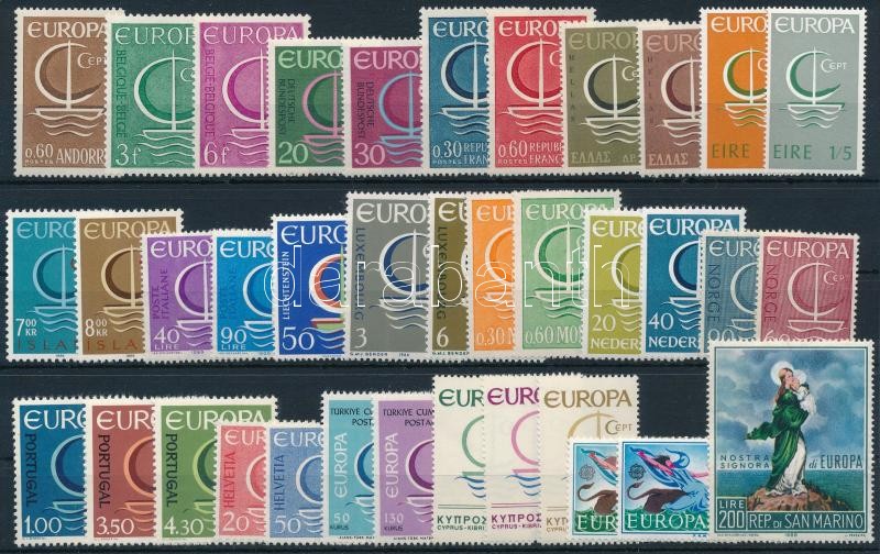 Europa CEPT 37 diff stamps, Europa CEPT 37 klf bélyeg