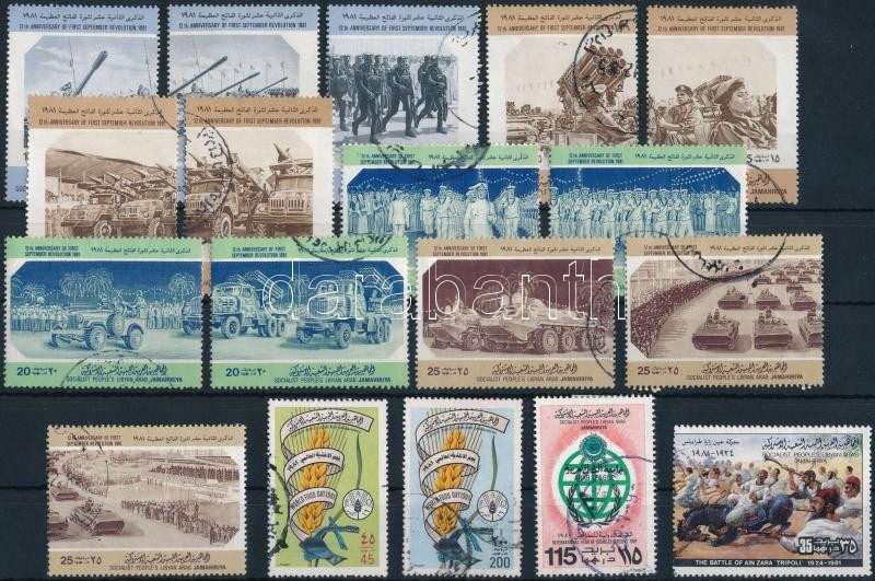 38 stamps, 38 db bélyeg 2 stecklapon
