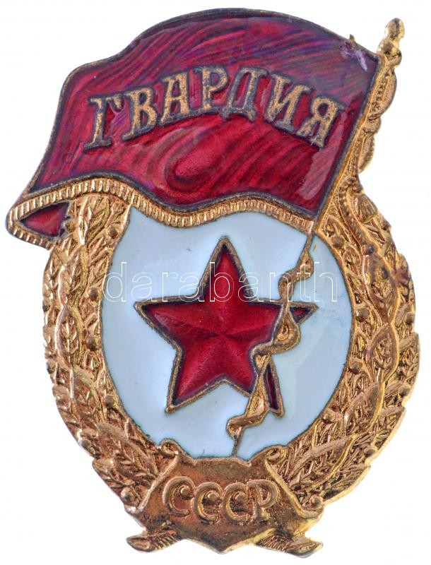 Szovjetunió ~1960-1970. "Szovjet Gárda jelvény" aranyozott, | Darabanth ...