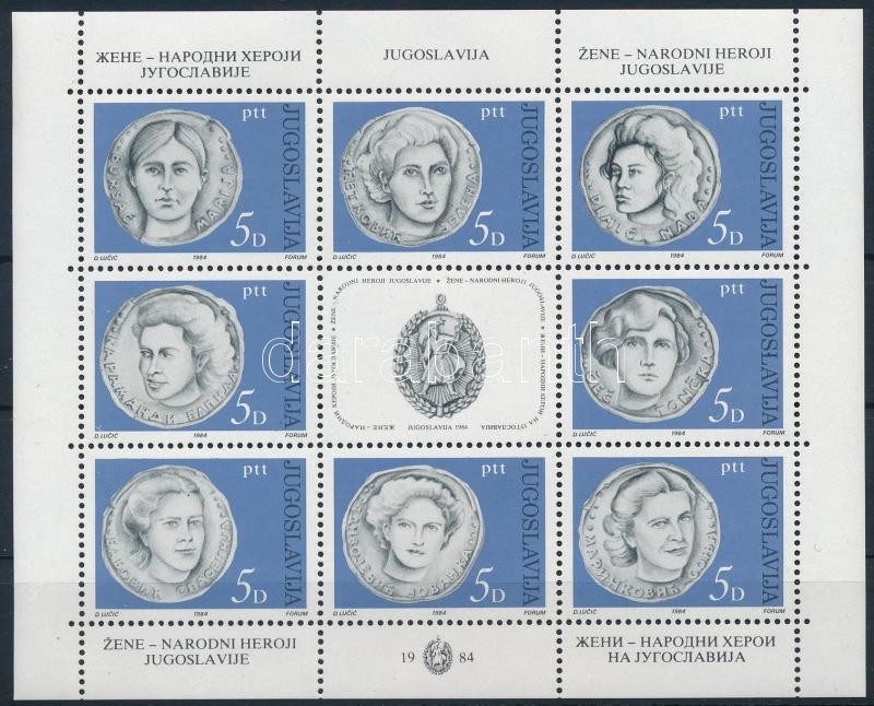 26 klf bélyeg + 1 kisív (köztük több összefüggés), 26 stamps + 1 mini sheet
