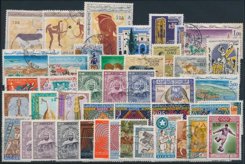 1967-1968 53 stamps, 1967-1968 53 klf bélyeg, közte csaknem a teljes két évfolyam kiadásai